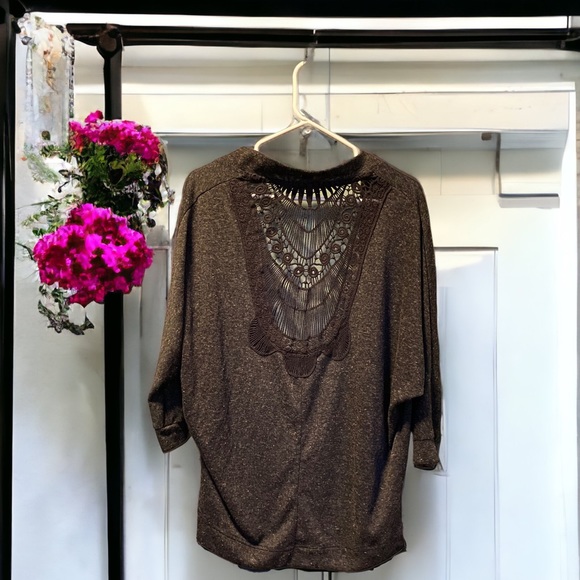 Rewind Lightweight Heather Gray Cardigan | Women’s Size Large - Picture 2 of 4